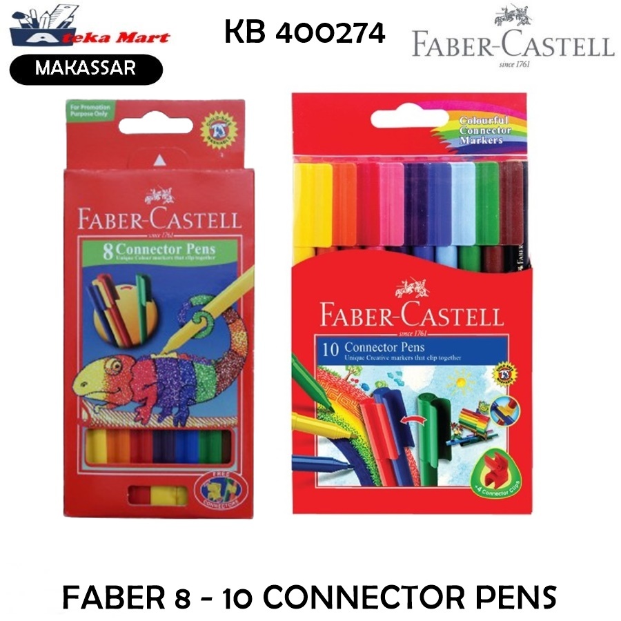 

FABER CASTELL 8 - 10 CONNECTOR PENS