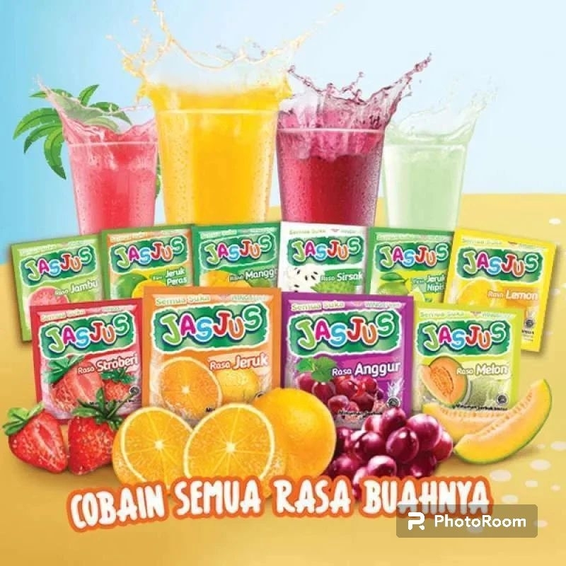 

[TERMURAH]JASJUS MINUMAN SERBUK SACHET ANEKA RASA 10x6gr