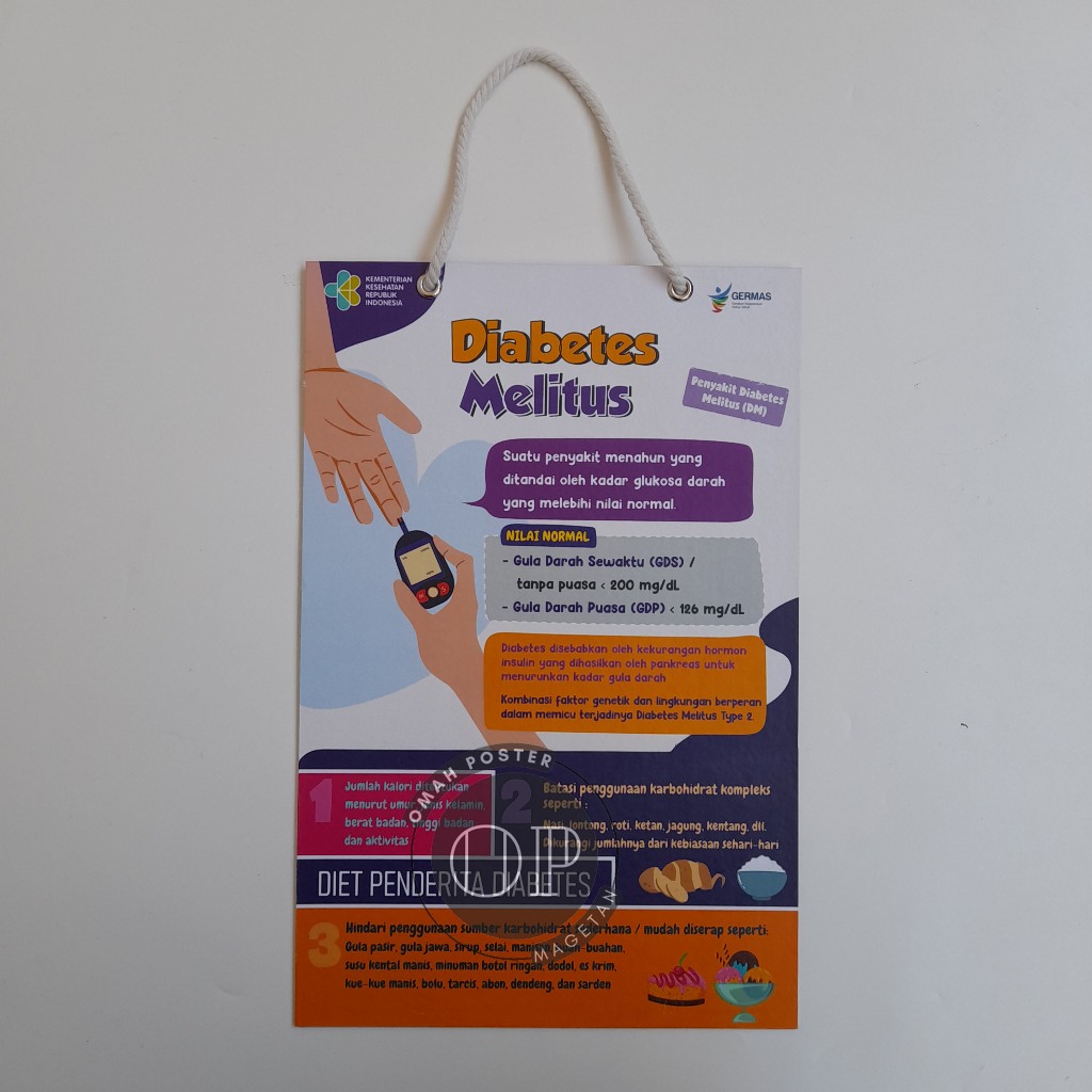 

Hard Poster Diabetes Melitus - Hard Poster Penyakit - Kesehatan