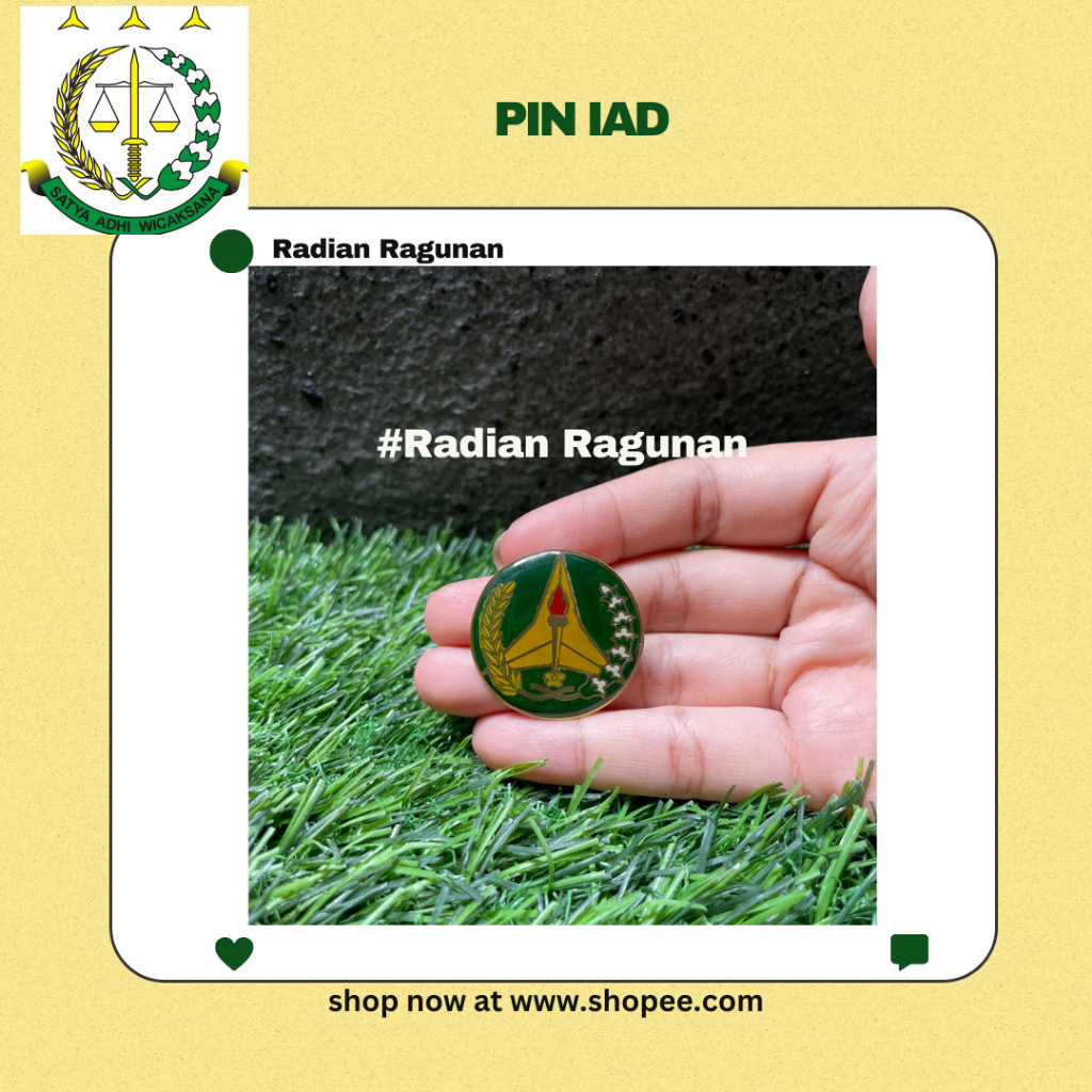 PIN IAD | KEJAKSAAN RI