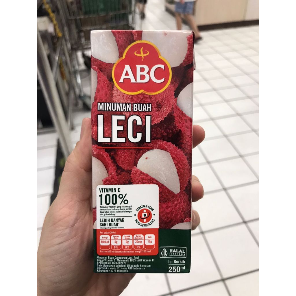 

ABC LYCHEE JUICE 250ML