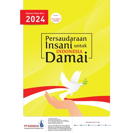 

Kalender Dinding PT Kanisius 2024 ( + Liturgi )