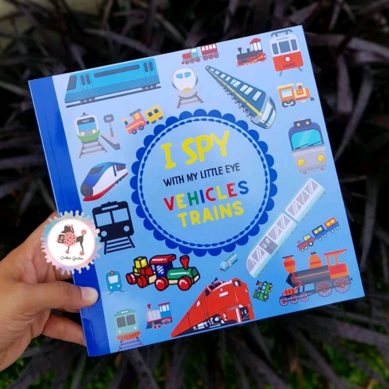I Spy With My Little Eye Vehicles Trains