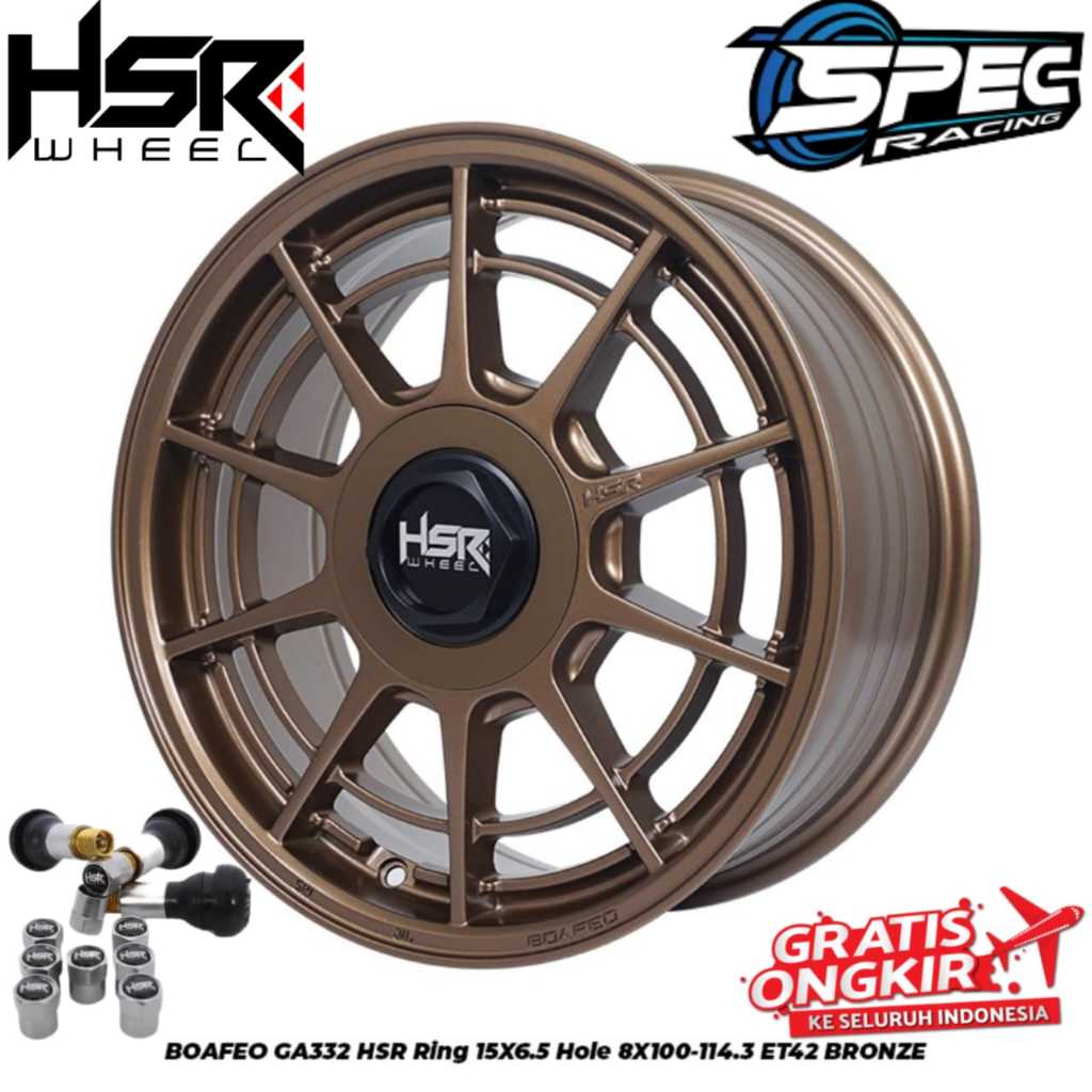 Velg Mobil Racing Ring 15 Untuk Avanza Veloz Agya Calya Ayla Sigra Yaris Confero Lancer Starlet Bale