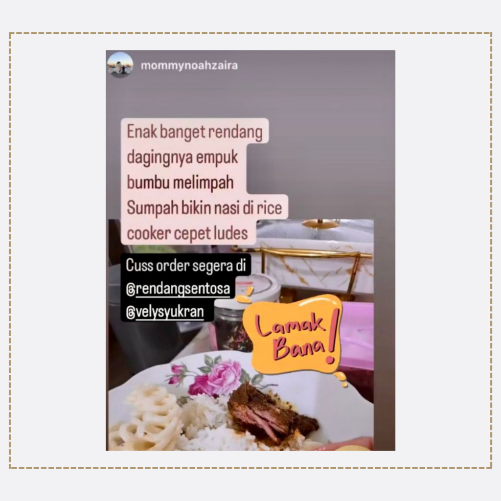 

Promo 7.7 Rendang Daging Sapi 1Kg Siap Saji