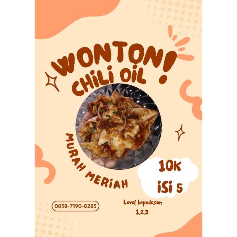 

WONTON CHILI OIL