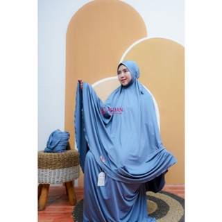 MUKENA DAGU DEWASA/mukena Malaysia menutup dagu/ mukena dewasa jumbo syar'i/ mukena dagu Jersey ori 