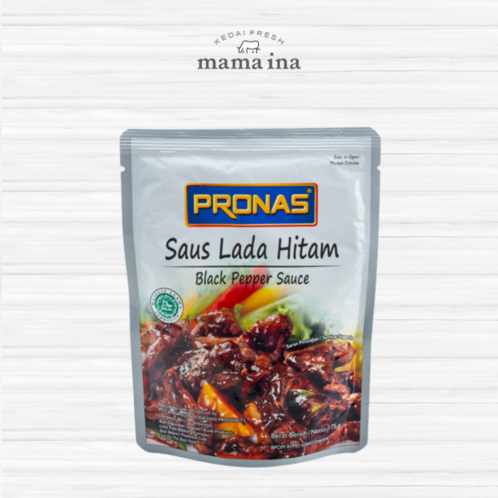 

Pronas Saus Lada Hitam 175g