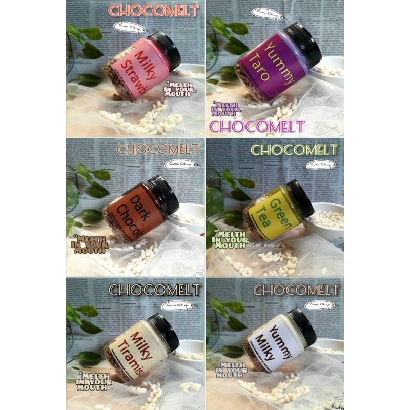 

Chocomelt Choco Chrunchy – Cemilan Cokelat Rice Crispy (Choco in jar) byKakarens