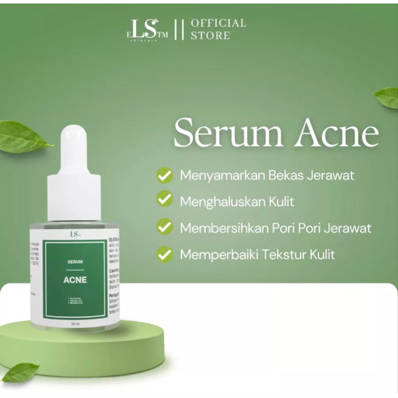 SERUM ACNE LS SKINCARE UNTUK WAJAH BERJERAWAT DAN BERMINYAK
