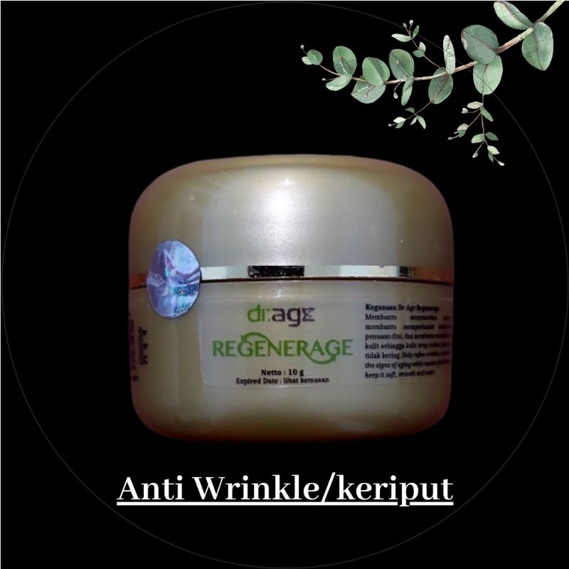 BEAUTECH dr.Age REGENERAGE Cream Anti Wrinke/Keriput,ED Sept 25