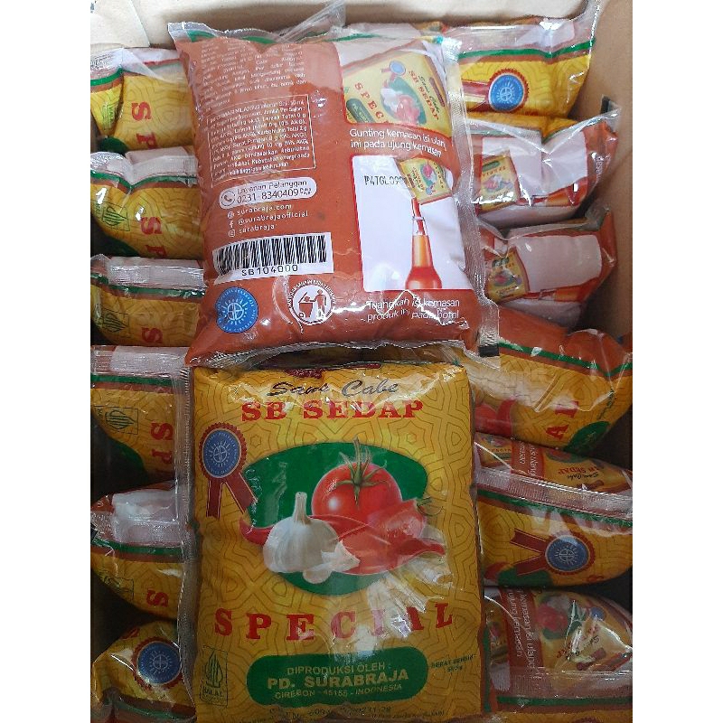 

SAOS CABE SB SEDAP SPECIAL SAOS BANTAL 550 GRAM