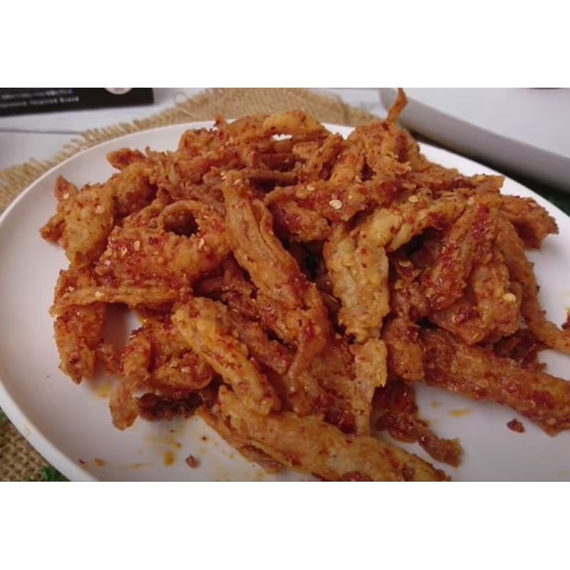 

jamur krispi/makanan ringan/pedas asin/gurih renyah