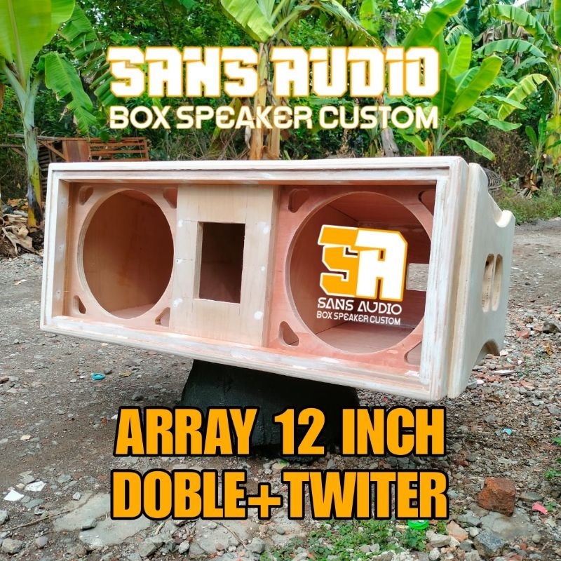 Box array 12 inch doble plus twiter