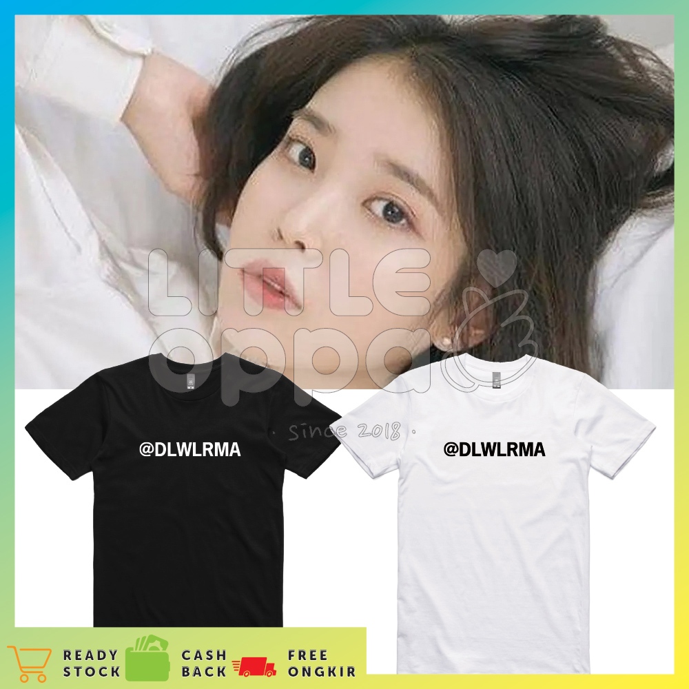 BAJU KAOS KPOP IU DLWLRMA T-SHIRT UNISEX