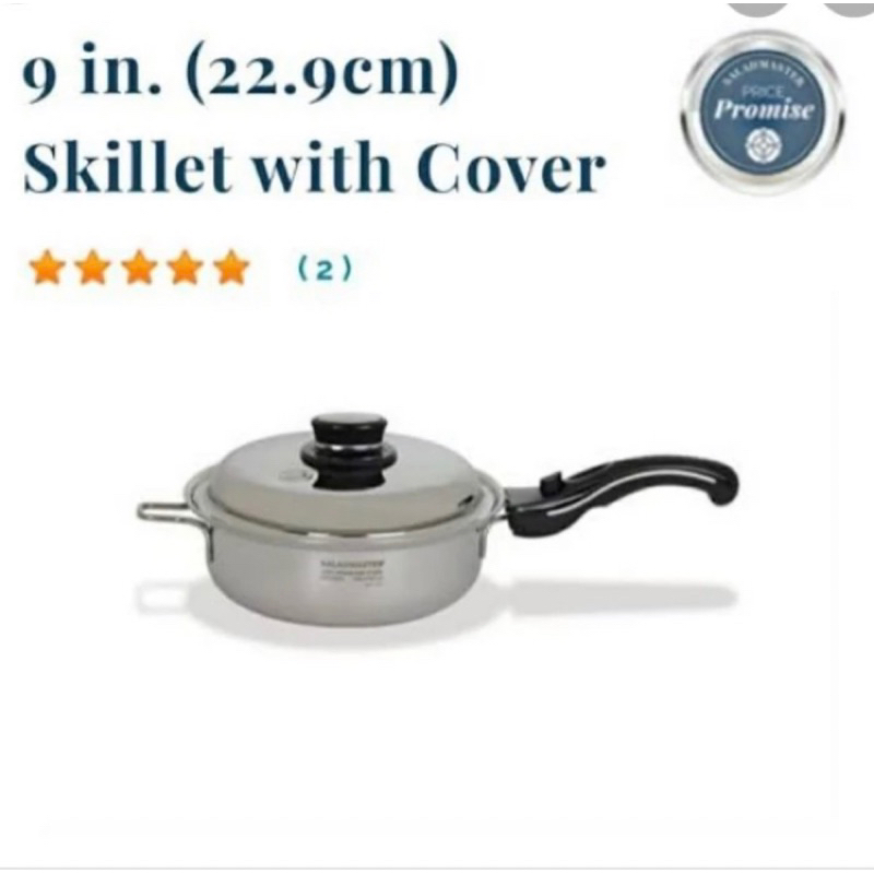Panci Saladmaster Small Skillet 9 Inch