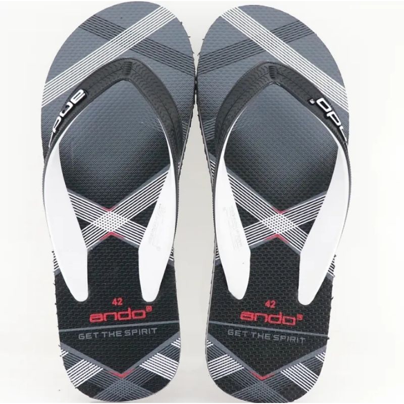 SANDAL ANDO MONANZA 02 PRIA - SANDAL JAPIT PRIA MOTIF GARIS