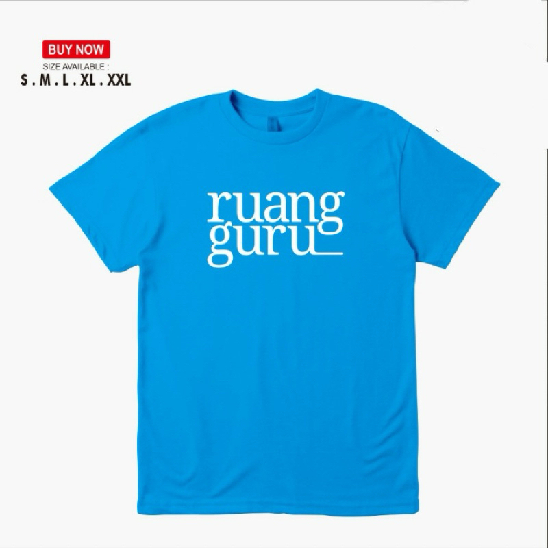 KAOS SHIRT RUANG GURU / SIMPLE / KEKINIAN