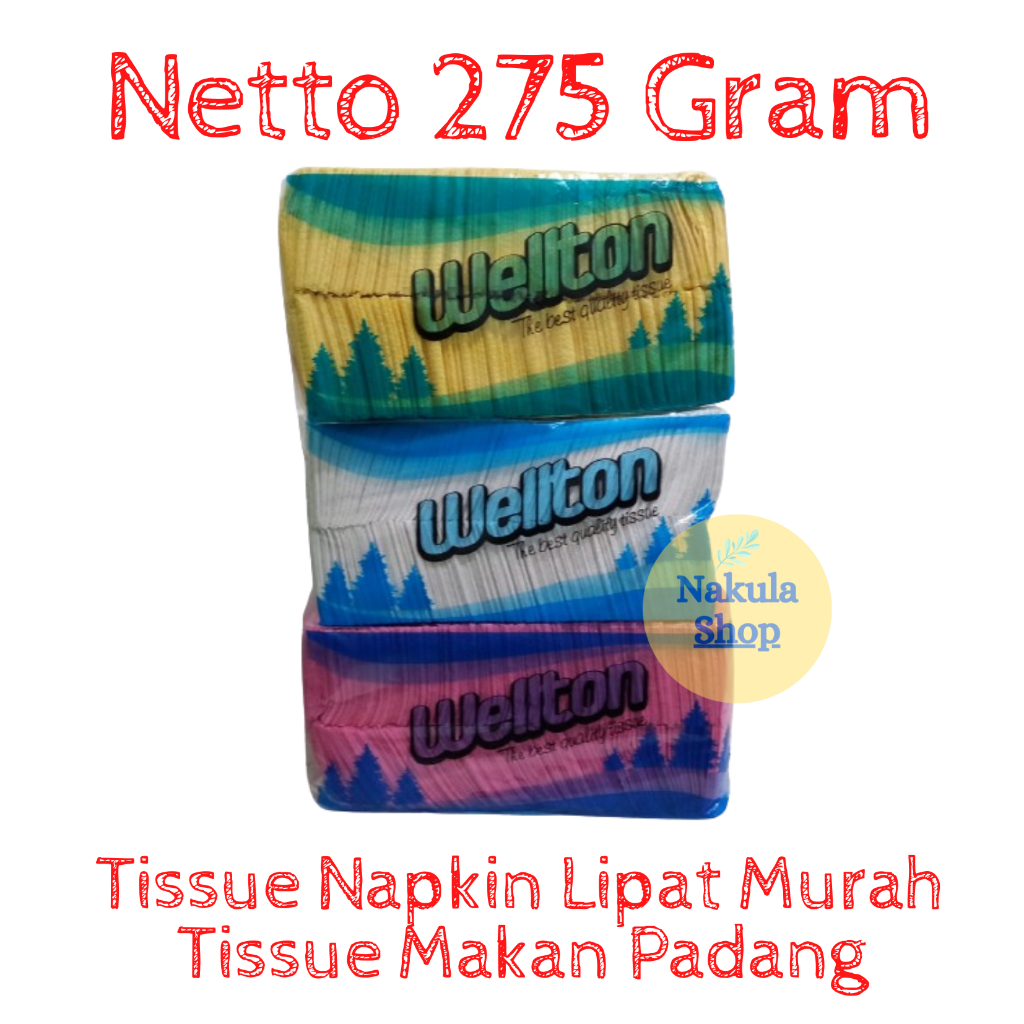 TISSUE NAPKIN MURAH / TISSUE MAKAN PADANG / TISSUE MAKAN LIPAT