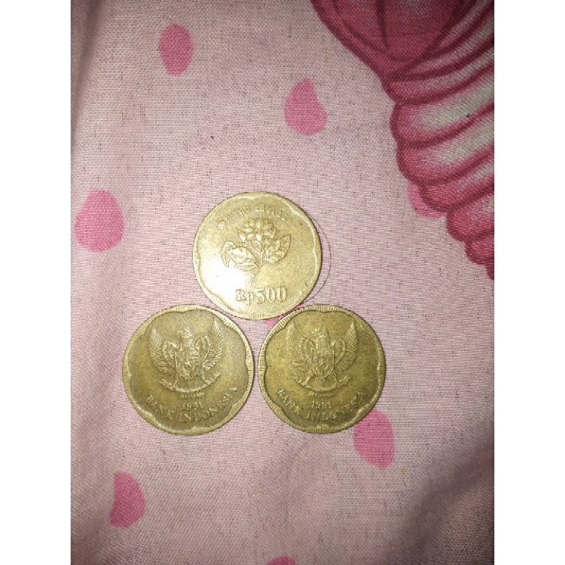 uang Rp.500 melati