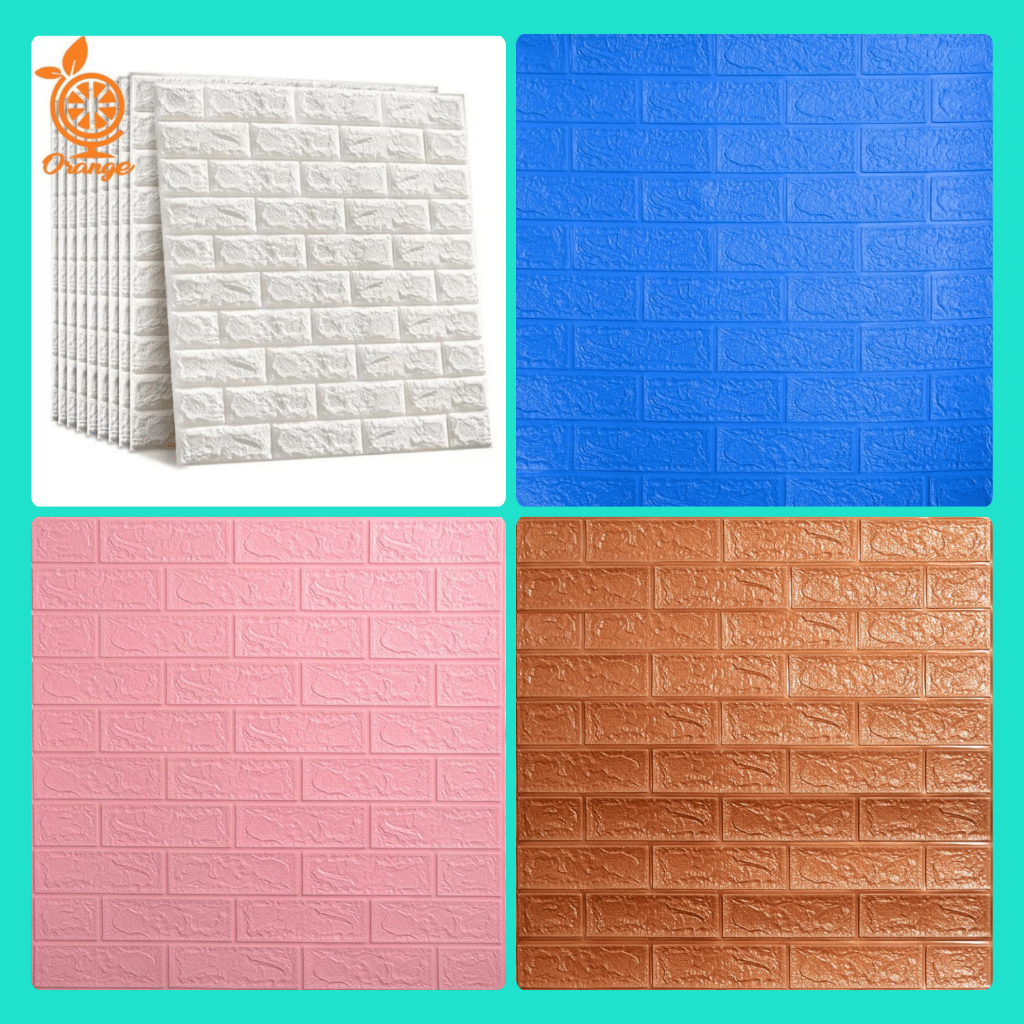Wallpaper Dinding Foam Bata Wallpaper Kamar Foam Wallpaper Waterproof
