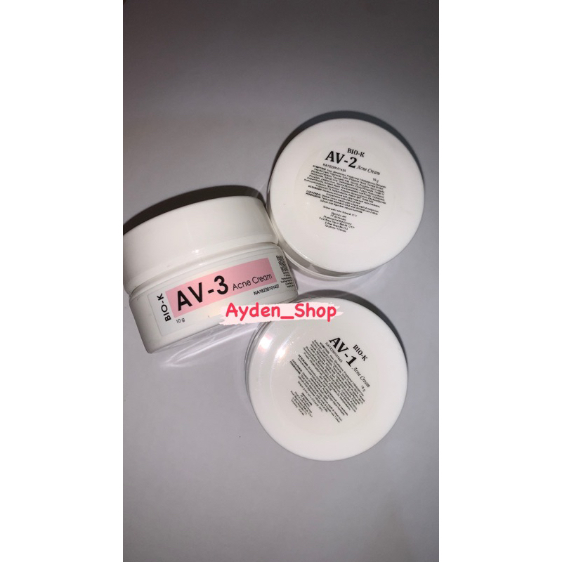BEST SELLER Krim jerawat AV-1,2,3 | Bio Kusuma | 100% ORIGINAL| Krim Anti-Acne/Jerawat