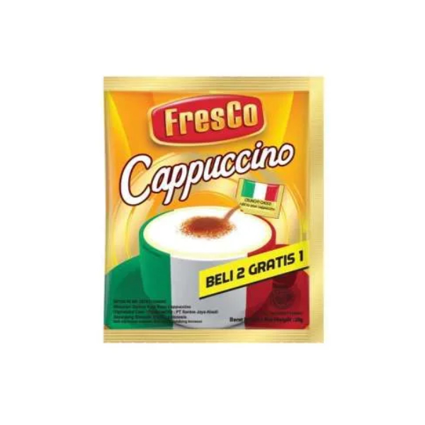 

FresCo Cappucino Kopi Instant [1 renteng]