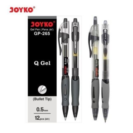 

Bolpen Gel Pen (Pena Jel) Joyko GP-265 Q Gel - Hitam dan Biru