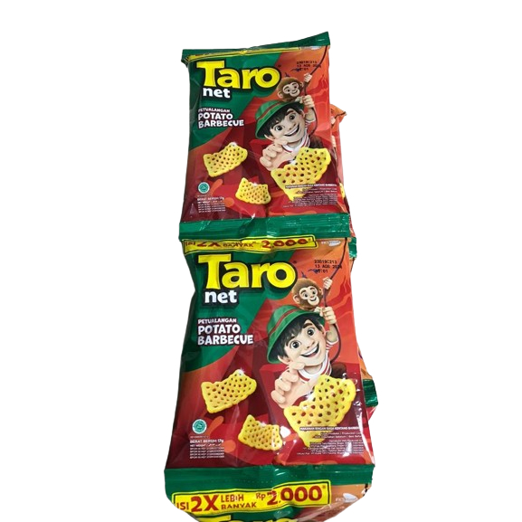 

Taro eceran 1000 1 renceng isi 10 @17 gr