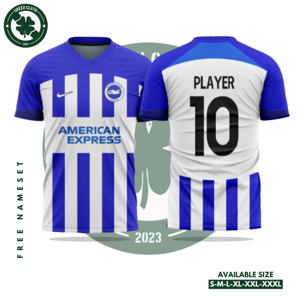 JERSEY SEPAK BOLA BRIGHTON 2023/2024 - HOME