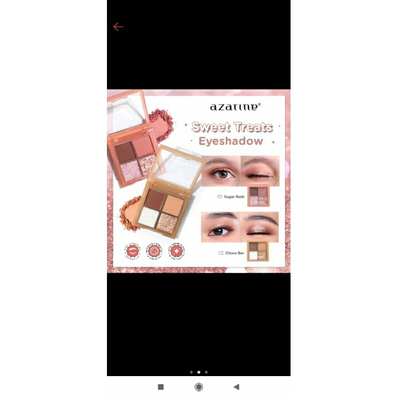 eyeshadow azarine