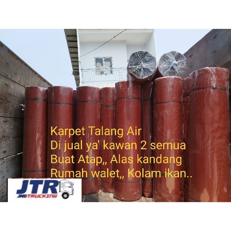 karpet talang air MH ukuran 110cm tebal 1 mm pengiriman (cargo)