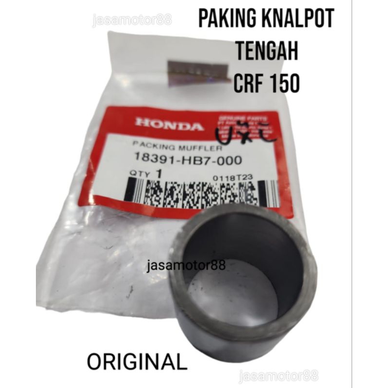 PAKING KNALPOT TENGAH CRF 150 ORIGINAL 18391HB7 000