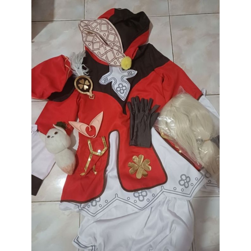 costum cosplay wig second murah preloved