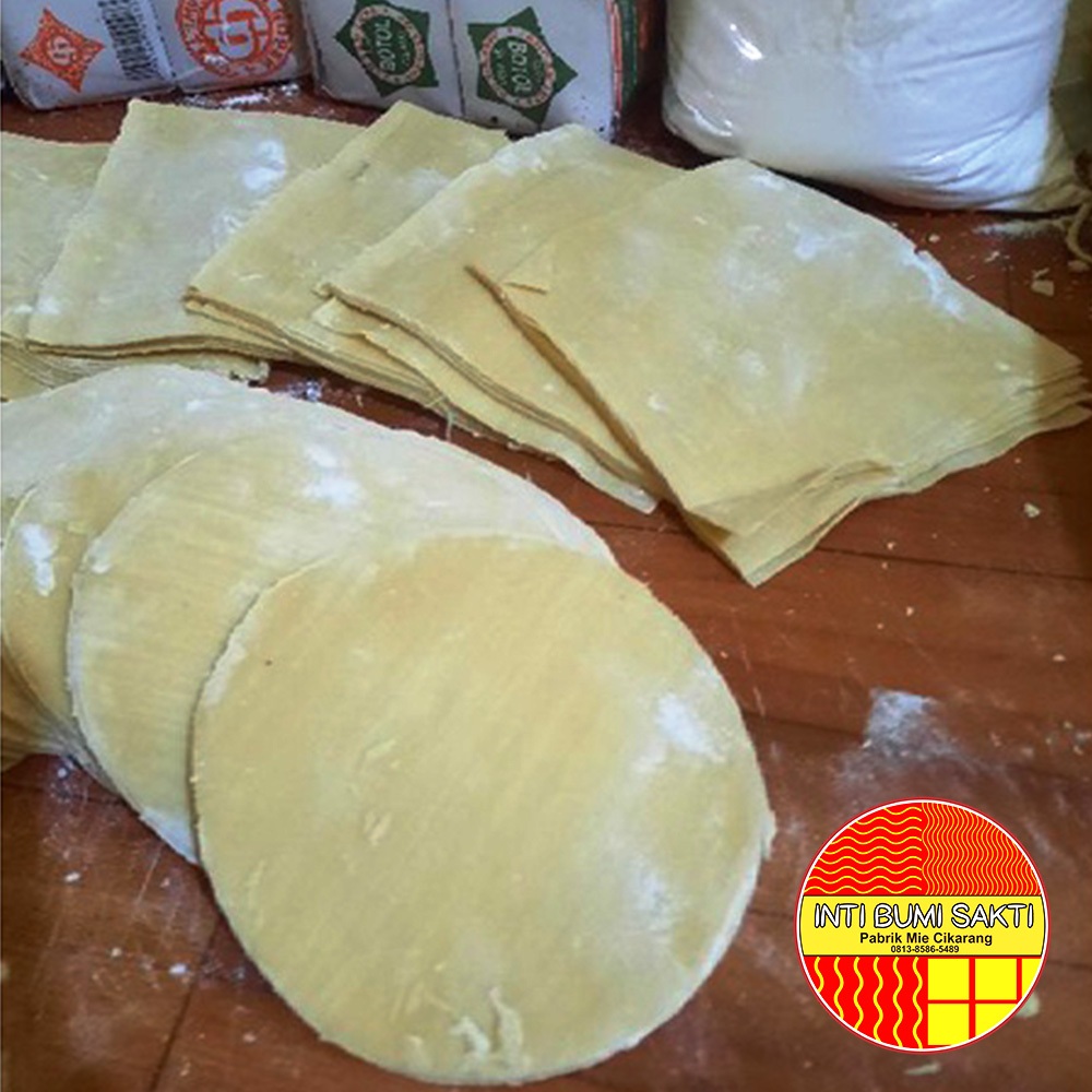 

DEB Kulit Pangsit kotak/persegi Basah rebus Gyoza Kuotie Wonton Swekiaw Aneka Dimsum premium Halal