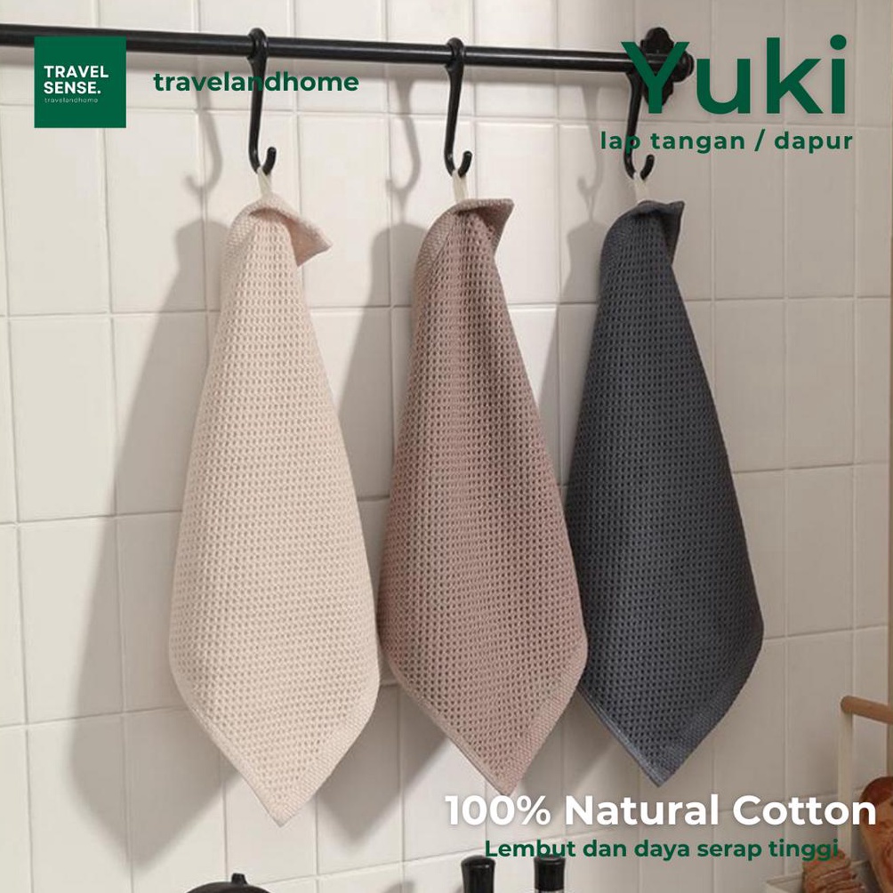 Kirim Langsung TAMAYUKI KITCHEN TOWEL Honeycomb Kain Lap Dapur Serbet Daya Serap Tinggi Lap Tangan E