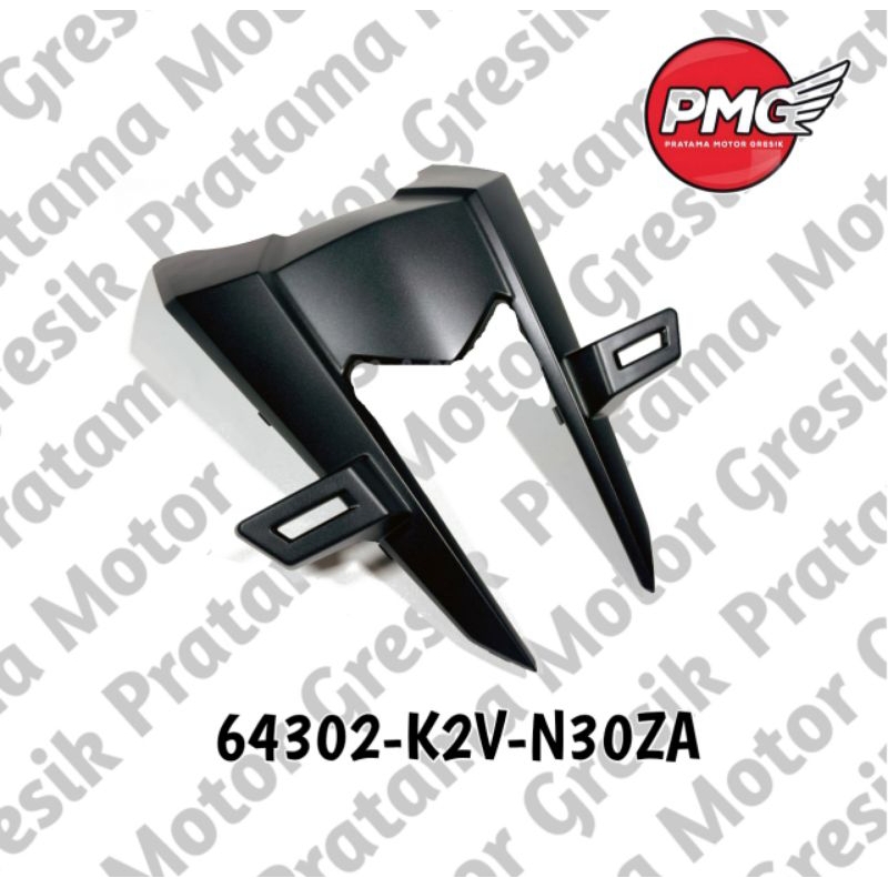 Cover Plat Nomer Depan Honda Vario 125 new kode K2V 64302K2VN30ZA