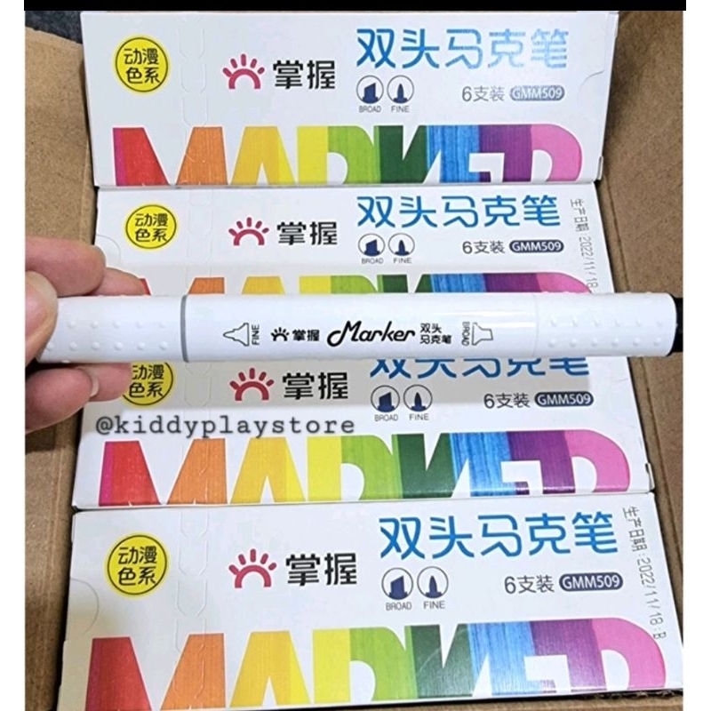 

[ Harga per 1 pcs ] Graps Twin Marker / Spidol Graps Hitam