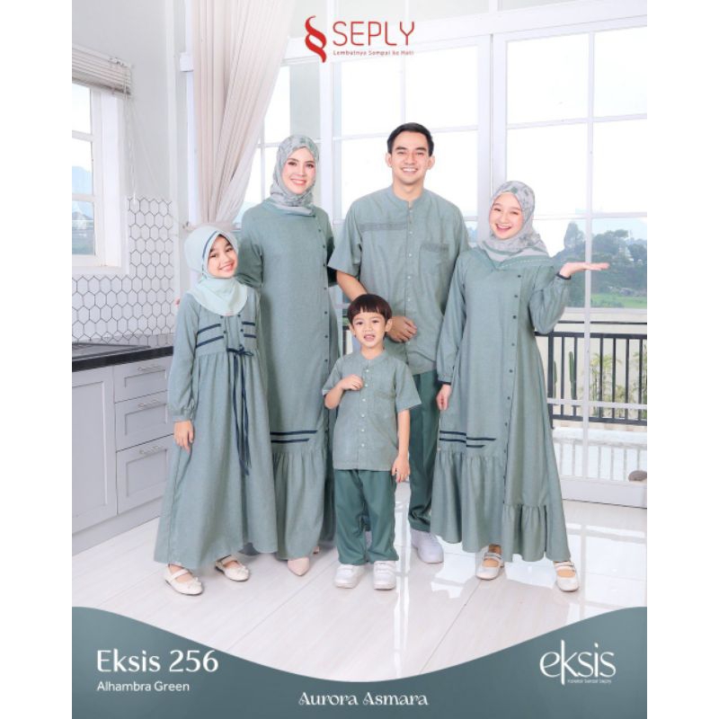 Sarimbit Keluarga Eksis 256 Alhambra Green by Seply | Sarimbit Seply 2024 | Sarimbit 2024 | Sarimbit