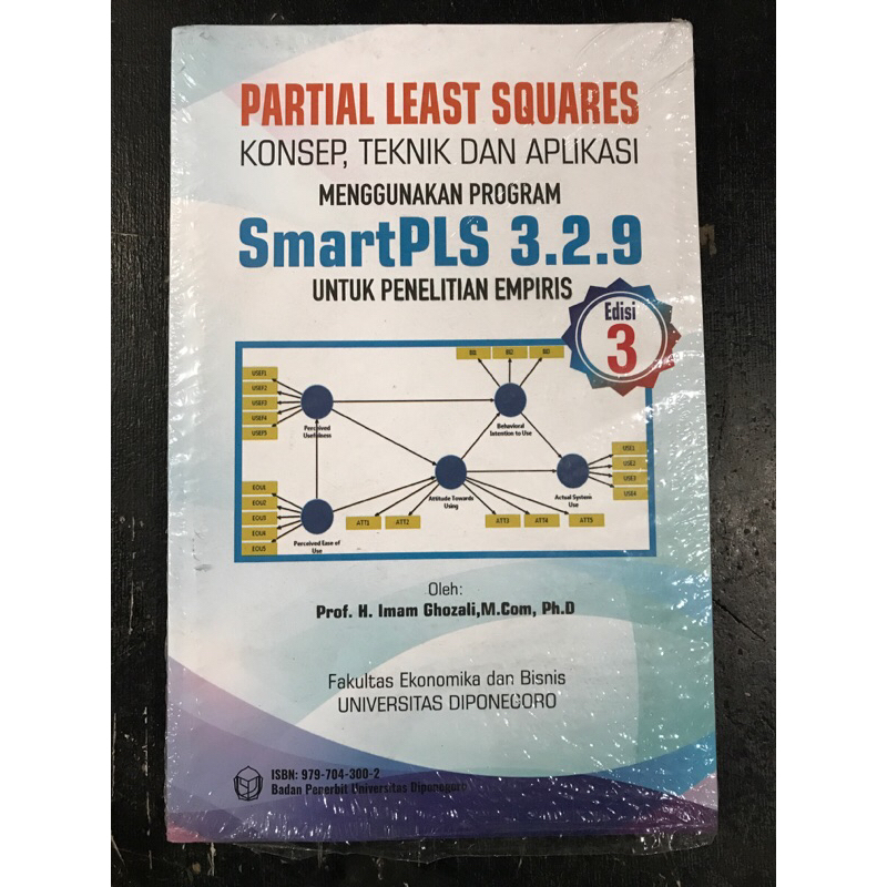 Buku terbaru Partial Least Squares Konsep, Teknik dan Aplikasi Menggunakan Program SmartPLS 3.2.9 Un