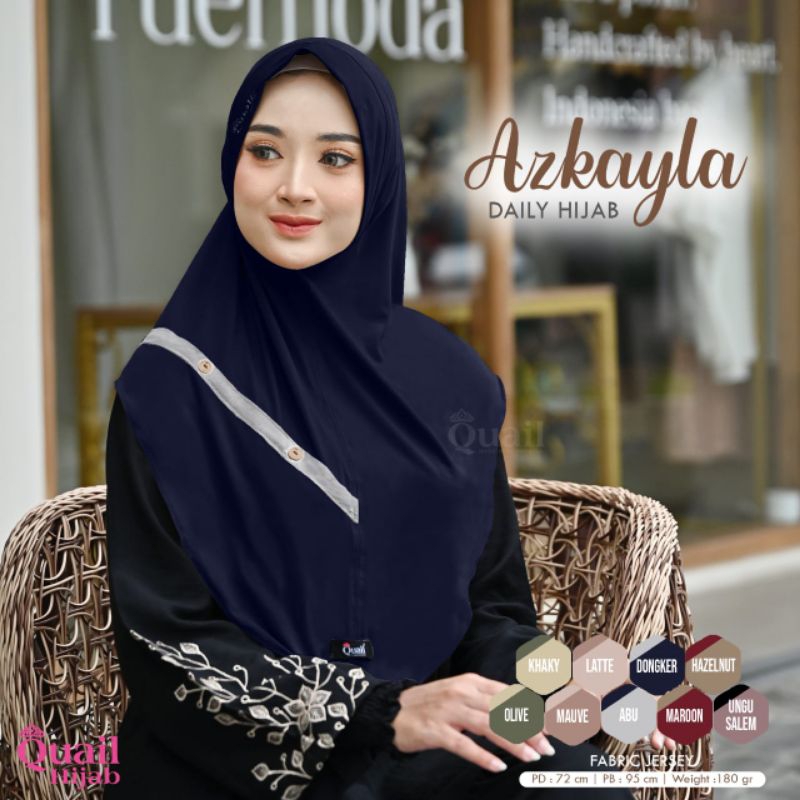 Azkayla Daily Hijab By Quail