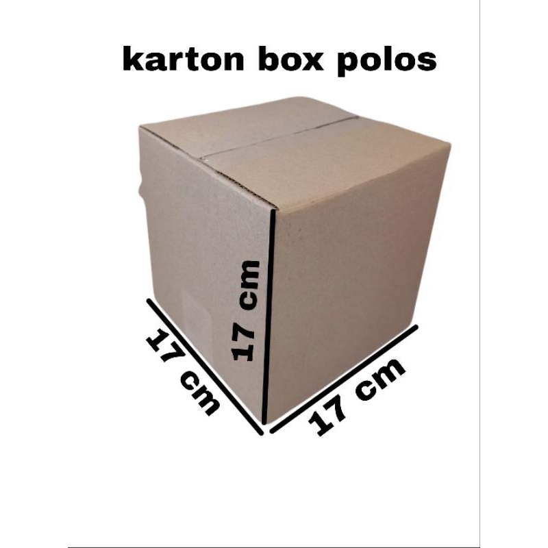

kardus polos UK 17x17x17 kardus packing kardus packing