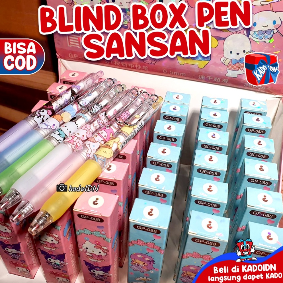 

BAYAR DITEMPAT Pulpen Sanlio 5MM Isi Random