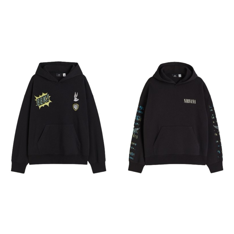 HOODIE H&M WB/NIRVANA UTERO