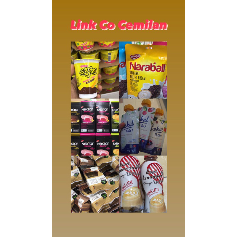 

LINK CO CEMILAN KHUSUS PESANAN