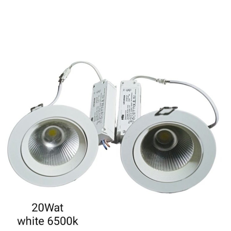 Lampu Downlight Led cob NVC 20W NLED1103D