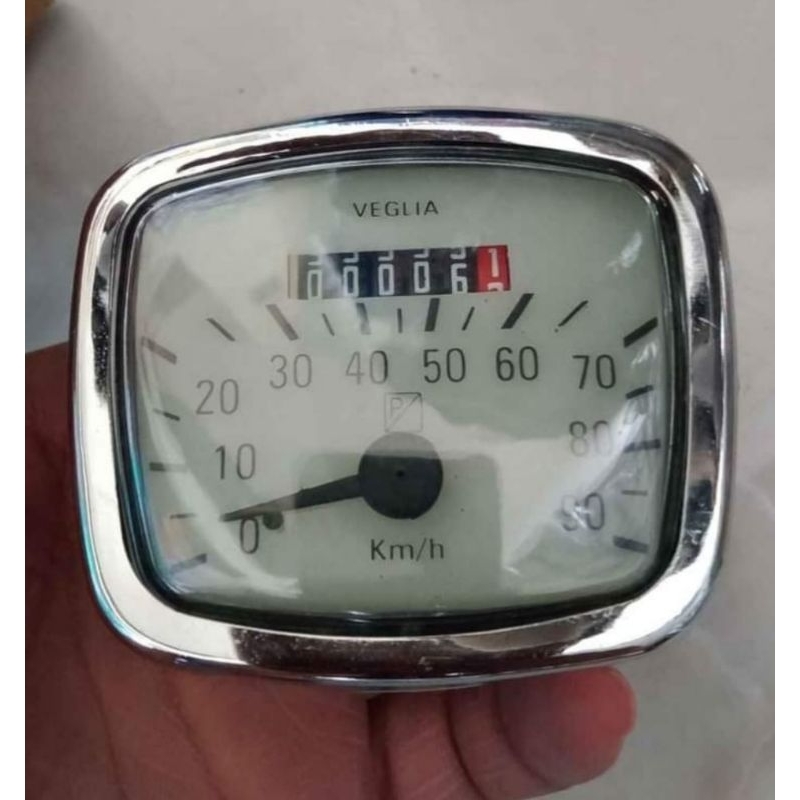 Speedometer vespa vnb 61 tahun tua ori km 90