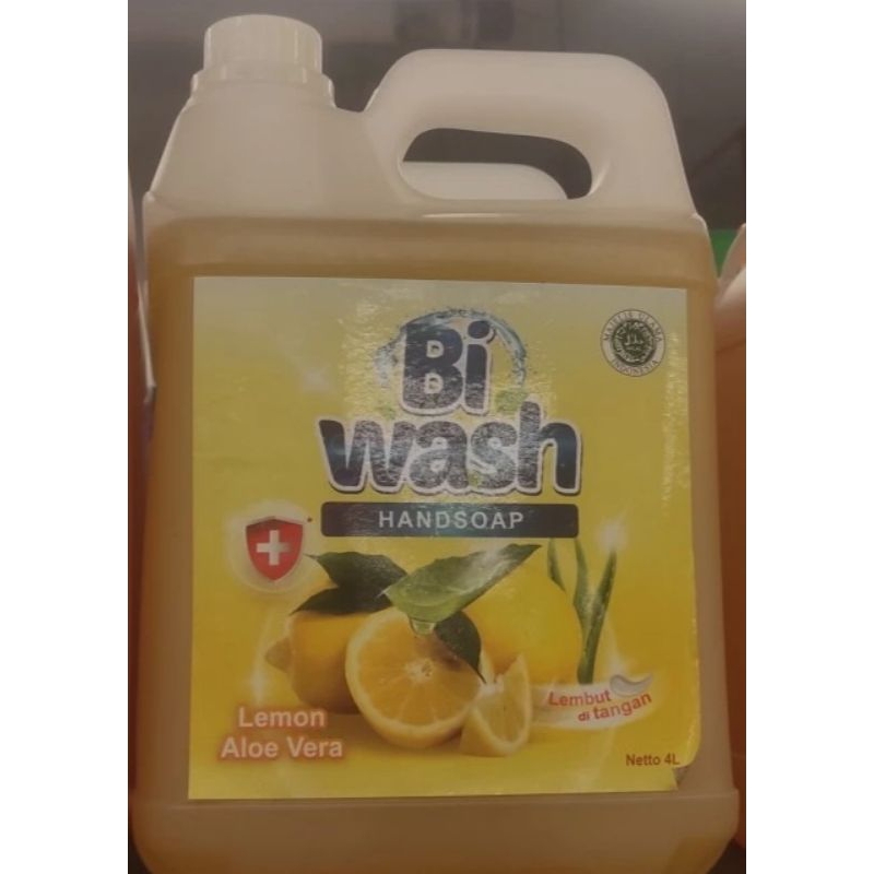 Bi Wash Sabun Cuci Tangan Hand Wash 4L Jerigen