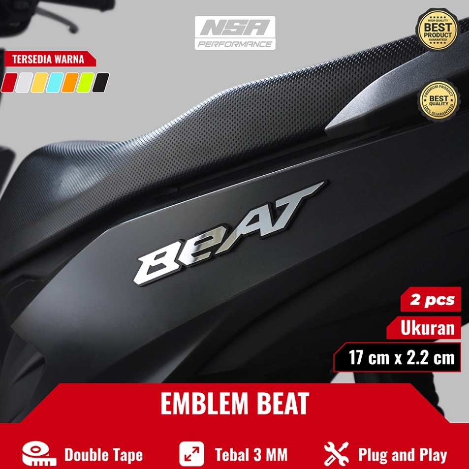 Naj NSA EMBLEM BEAT TIMBUL EMBLEM TIMBUL MOTOR BEAT LOGO BEAT TIMBUL STIKER BEAT