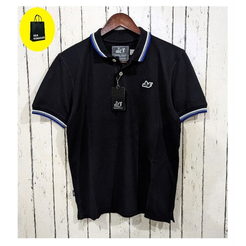 Peaceful Hooligan - Elevate Polo Black